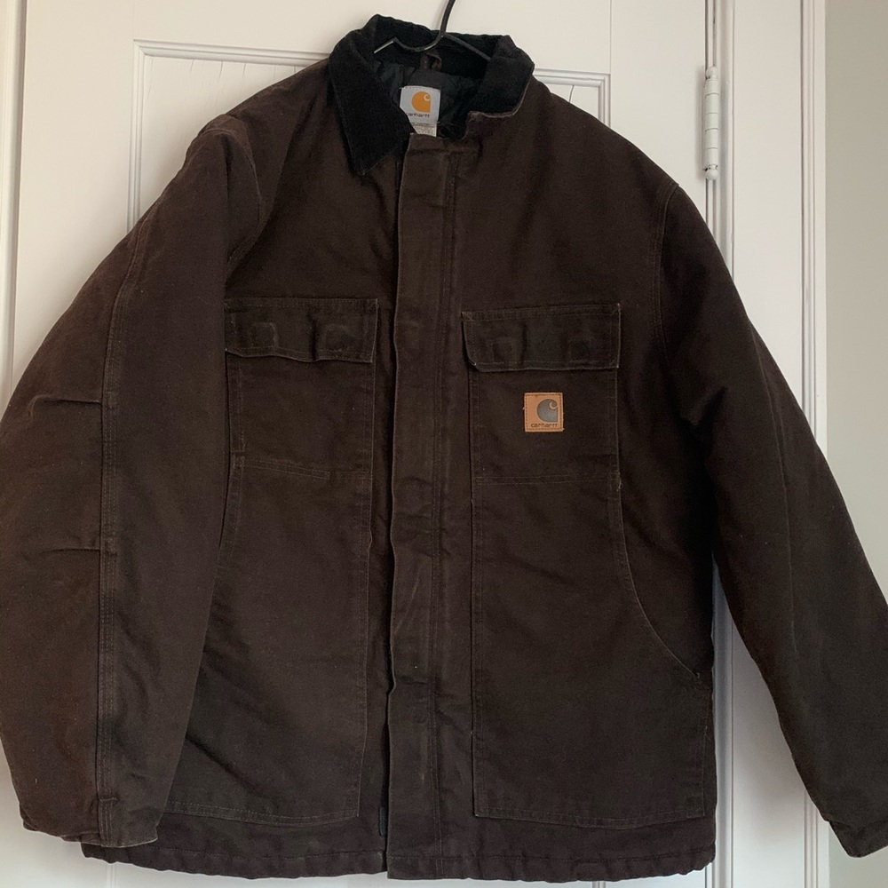 Brown Heavy Duty Carhartt Work Jacket